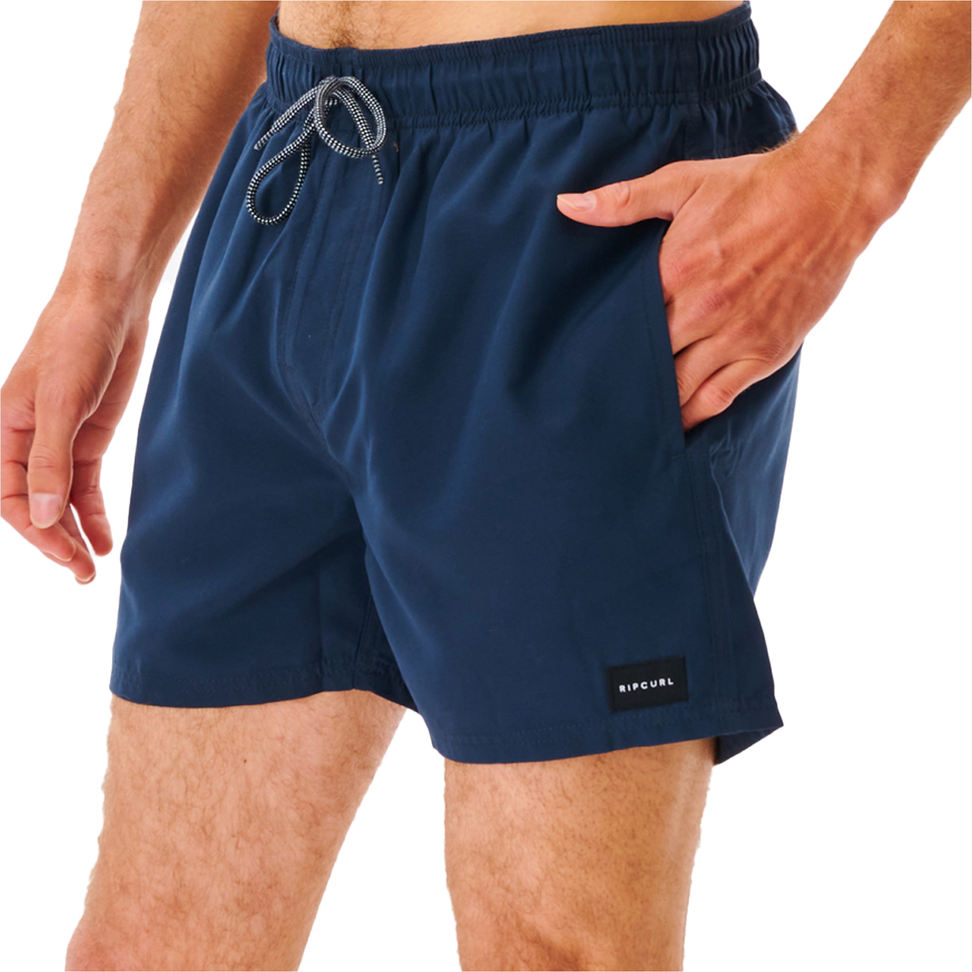 2026 Rip Curl Mens Offset Volley Boardshorts CBOLQ4 - Navy